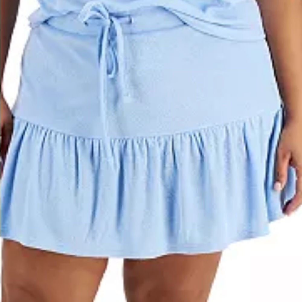 Terry Cloth Mini skirt. 